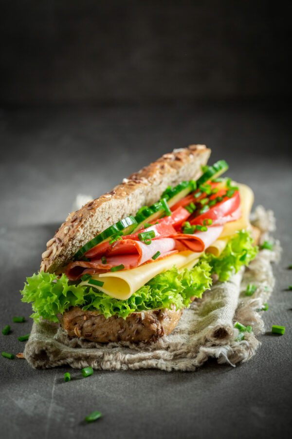 Sandwich poulet grillé