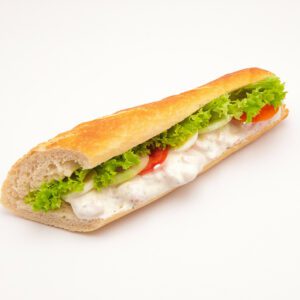 Sandwich Scampis à l’ail