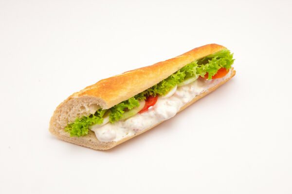 Sandwich Scampis à l’ail
