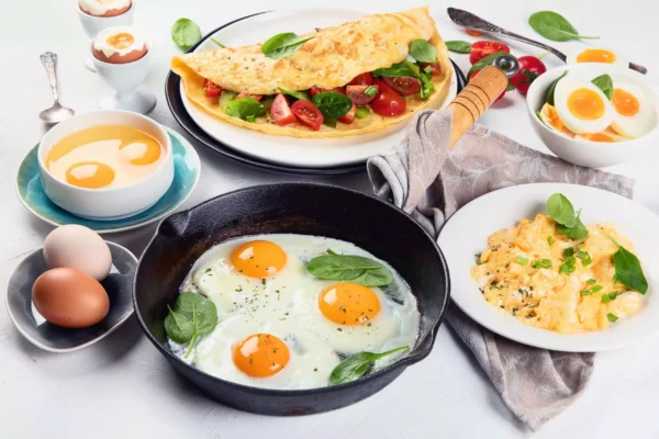 Petit Déjeuner aux Oeufs