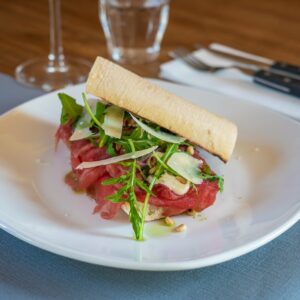 Ciabatta carpaccio