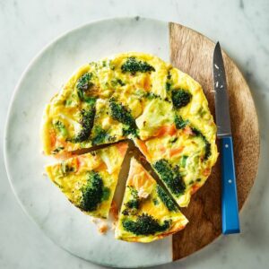 Quiche Saumon brocolis