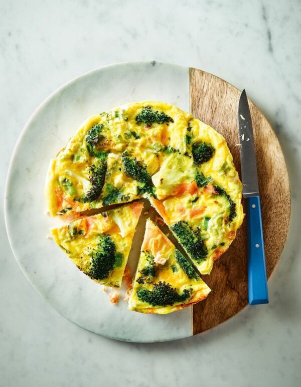 Quiche Saumon brocolis