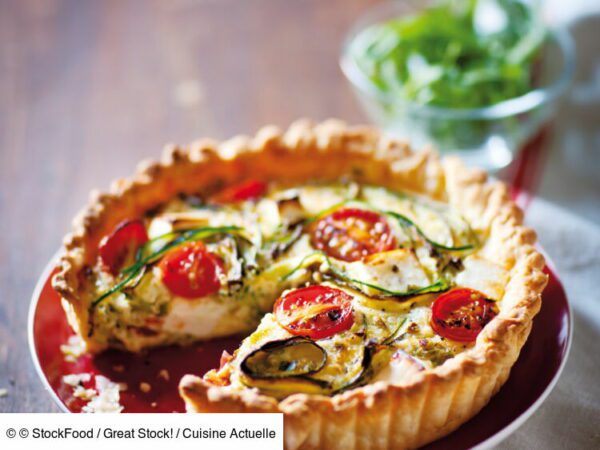 Quiche Poulet courgette