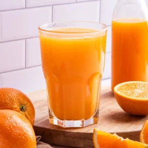 Jus d'orange pressé